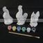 DIY happy colorful drawing toy Kids plaster craft paint set