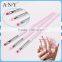ANY Nail Art Beauty Care Design Pink 3 PCS UV Gel Brush for One Stroke Painting