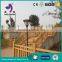 Baluster hollow WPC fencing, WPC fence panel with high quality accessories