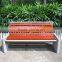 Stone Bench With Backrest Wooden Bench to Sit Wooden Slats for Bench
