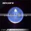 Cheap promotional gift custom plastic led pin round badge making
