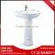 2016  hot sale professional custom bathroom pedestal wash basin