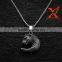Vintage Stainless Steel Anima Leopard Token Type Pendant