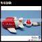 Cute Mouse Airplane Shape 3D Wired Optical Mouse