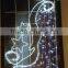 Decoration Wedding Water Fountain Led Motif Light