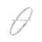 Memories Bangles With Customize Design Word 'EVERYTHING HAPPENS FOR A REASON' With 4mm/7mm Width