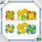 3D PP Plastic Puzzle Spinning Top 3D Toy