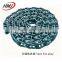 Construction machinery parts track link assy, excavator track chain from china manufacture
