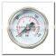 High quality industrial brass body mini button gauge