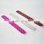 Free sample custom bling paillette abrasive nail file abrasive single side emery board nail care tools factory