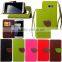 flip style solid color leather phone case flip cover leather case for Samsung Galaxy Note 7