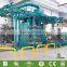China Supplier Hottest Through The Ring Rail Type Hook Shot Blasting Rust Removal Machine