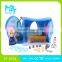 ZT8791 new 5 inch Movable Joints Anna and Elas princess with house,furniture and olaf