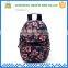 Color patterns nylon custom school backpacks used
