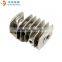Die cast round aluminum heatsink