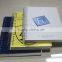 Custom printed debossed A5 spiral bound notebooks