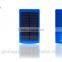 2015 New Polymer Super solar Power Bank external Battery 10000 mAH for Mobile phones with LED light