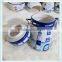Mediterranean Style ceramic nut storage canister tea canisters with lighthouse design
