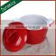 Color round porcelain soup pot