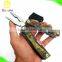 Outdoor popular Aluminium anodized and camouflage handle multi pliers