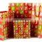 Wholesale handmade matt lamination christmas packaging gift bags with handles