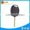 plastic with 433 mhz 4d63 chip with logo uncut blade remote folding car key for ford focus