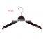 Luxury custom brand 15 inches non slip velvet hanger