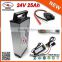 Waterproof 24V 25Ah E Rickshaw Battery Price with 2A Charger + 30A BMS + Handle