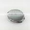 Small round metal pocket mirror