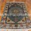 Elegent decoration capet Hand Knotted Oriental bedroom 100% silk Turkey carpet