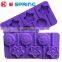 20*10*1cm sun star shapes silicone lollipop molds chocolate candy baking tools cake decorations accessories