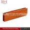 Building materials wood finish aluminum baffle ceiling