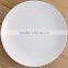 Hotel used dinner plate white porcelain dinner plate wholesale restaurant dinner plate for wedding