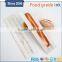Food grade approved eco material custom logo print white kraft paper bag for bread