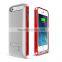 For iPhone 5S/5 extended Battery Case MFi Certified 2400mAh rechargeable Battery Case Removable
