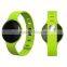 waterproof pedometer wristband with removable silicone strap