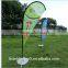 Popular hot sales aluminum advertising beach teardrop flag