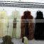 Real multed color fur cushion/wholesale cushion blanket 2015