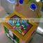 kids amusement park arcade game machine hit the frog coin operated game machine frog prince hammer hit game machine