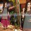 BROWN GEORGETTE PATIYALA SUIT