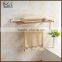 11720-ARG New design zinc alloy rose gold bathroom accessory towel shelf