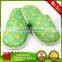 Disposable cotton slippers with EVA sole star hotels colorful custom Luxury slippers
