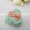 Bowknot hair claw hair accessories for little girls mixed color hair claw handmade acrylic hair claw clip