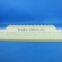 Rectangular Cordierite Ceramic BBQ Griddle With Natural(White/Yellow) Color and Free Of Heavy Metal/Cadmium