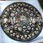 Italion Round Pietre Dure Marble Table Top, Marble Inlay Table Top, Dinning Table Top