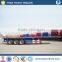 TITAN Factory Price 3 Axles 45 T Low Bed Flat Trailer