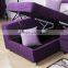 Cheap furniture from china living room furniture sectional couch/L shape sectional sofa bed with Storage