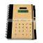 ECO notebook with pen and calculator ,eco Notebook Calculator with Pen