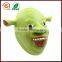 Hot Sale funny Green Unique rubber Halloween Shrek Vendetta Mask