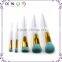 Good Quality 5pcs Custom Logo Cosmetic Spiral Handle Makeup Brushes